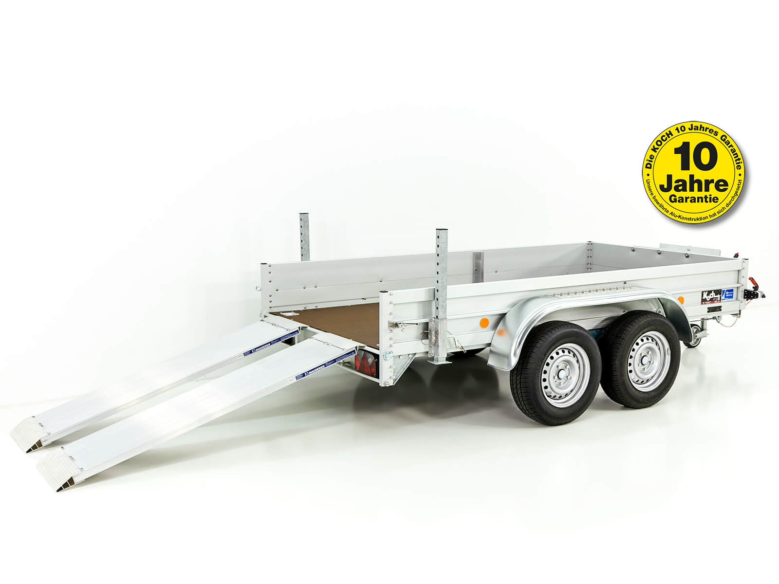 Tandemanhänger Bagger 150x300cm 2600kg | Typ 7.26 - Neu
