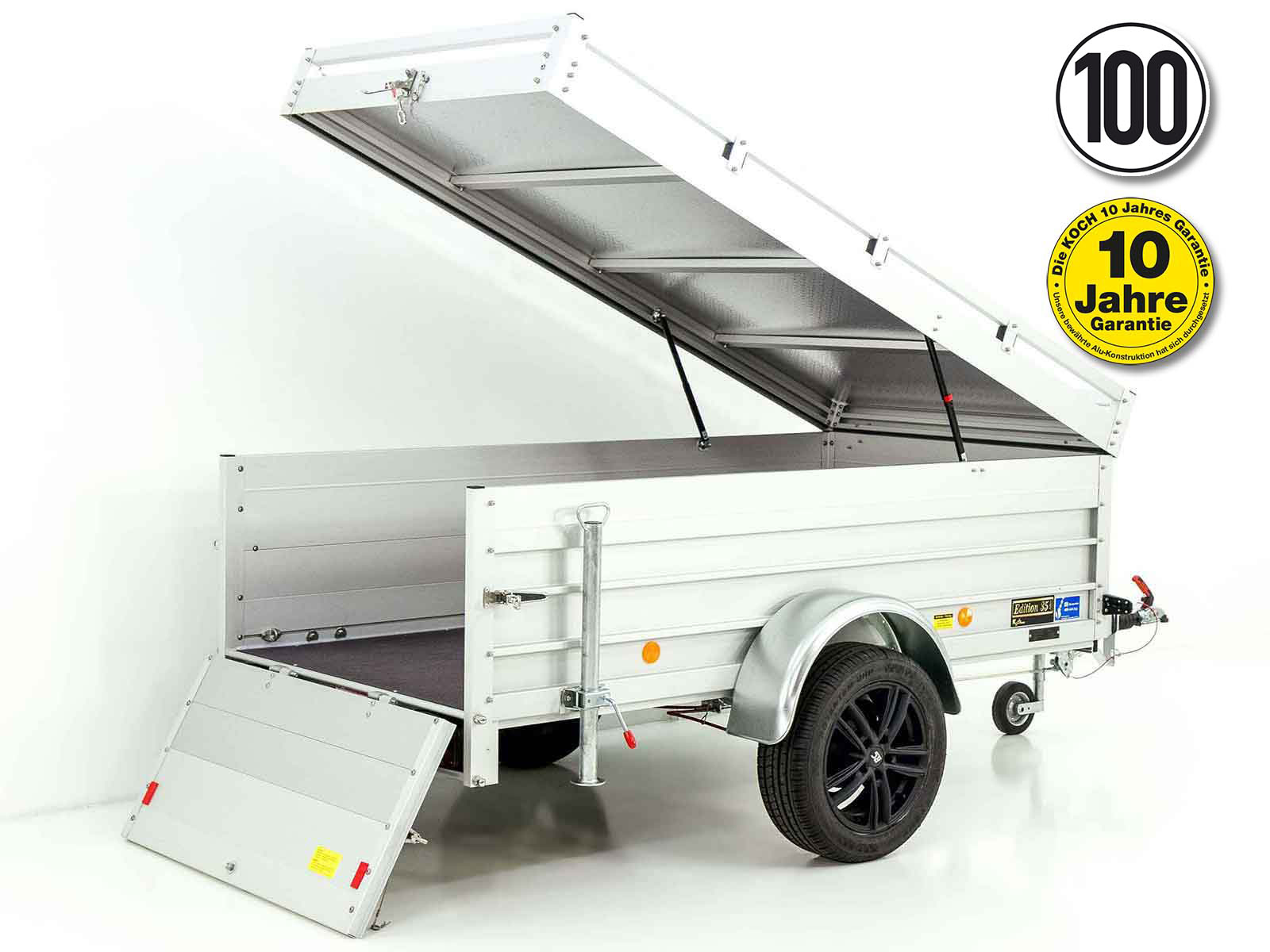 Deckelanhänger „Edition 35“ 125x250cm 1300kg | Höhe 65cm | Typ 4.13 - Neu