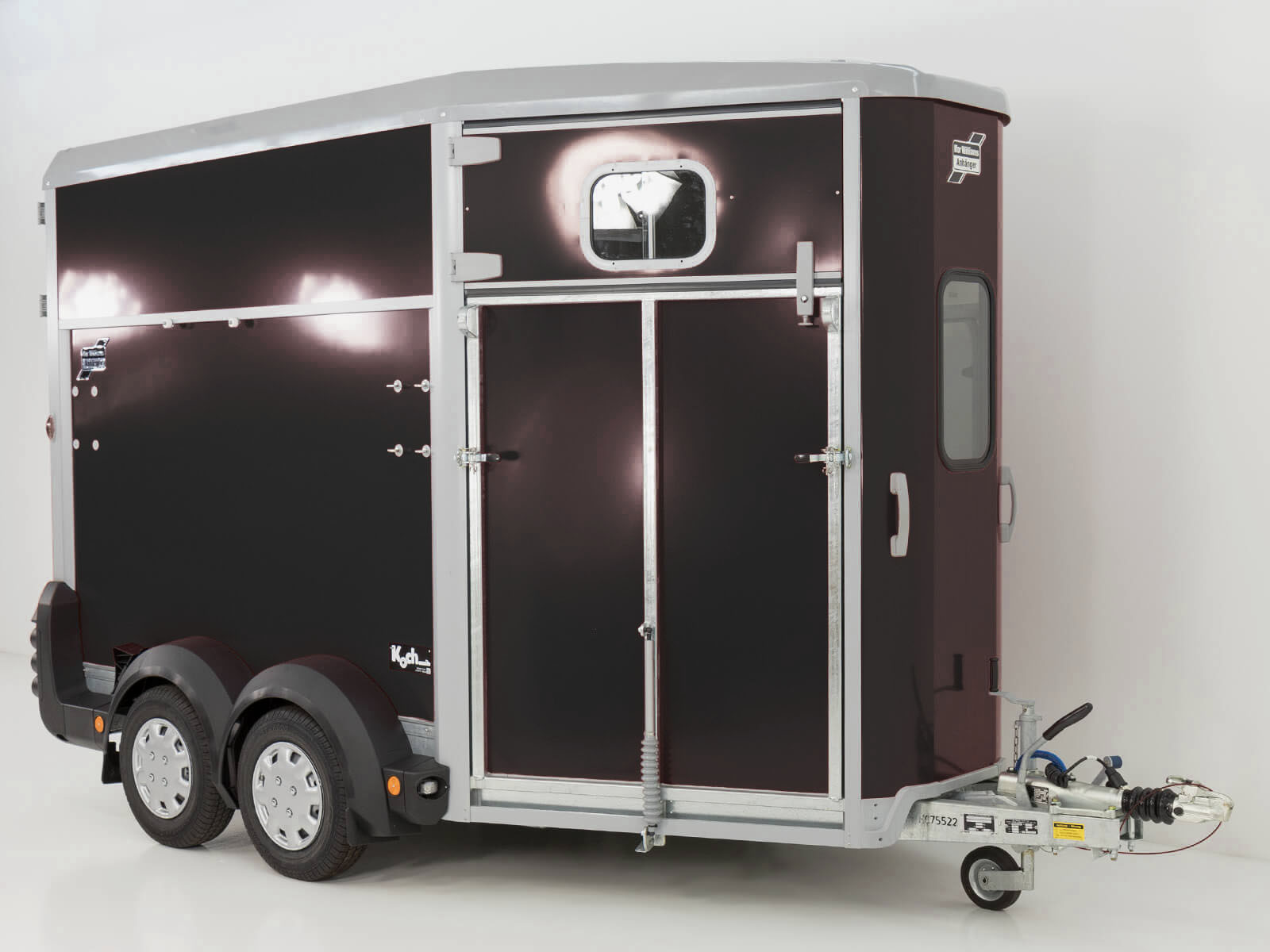 Ifor Williams Pferdeanhänger HB511|Schwarz|Frontausstieg - Neu