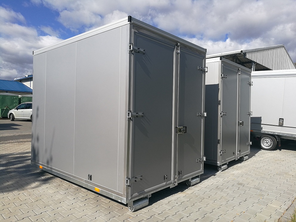 Vezeko Sandwichkoffer Aufbau 260x176x200 cm für KONOS | Hakengerät - Neu