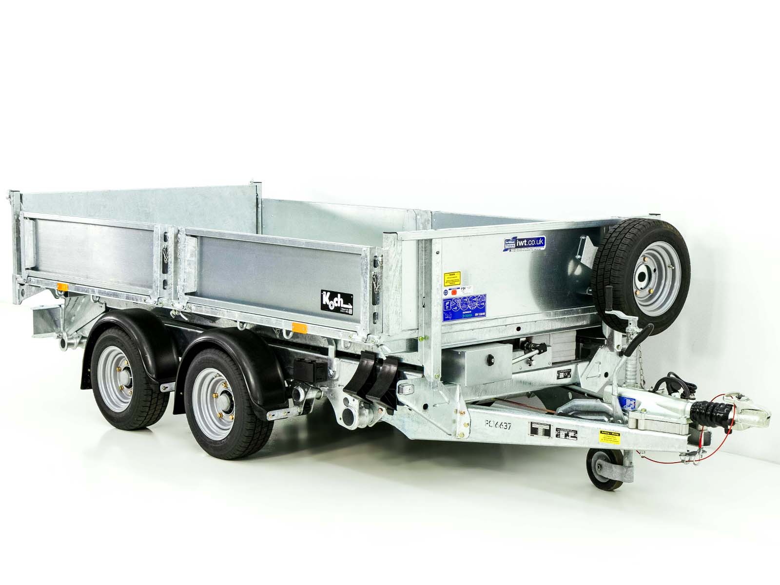 Ifor Williams Heckkipper TT 3621 198x362cm 3,5t | E-Pumpe - Neu
