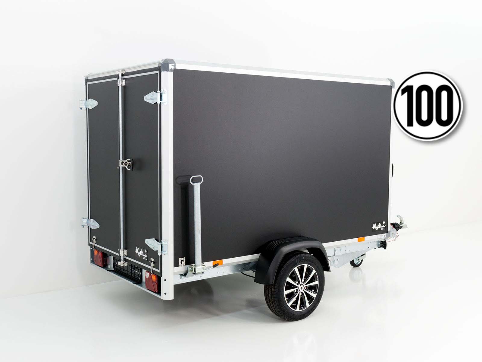 Variant Kofferanhänger Black Edition 148x258cm Höhe: 157cm 1,35t - Neu